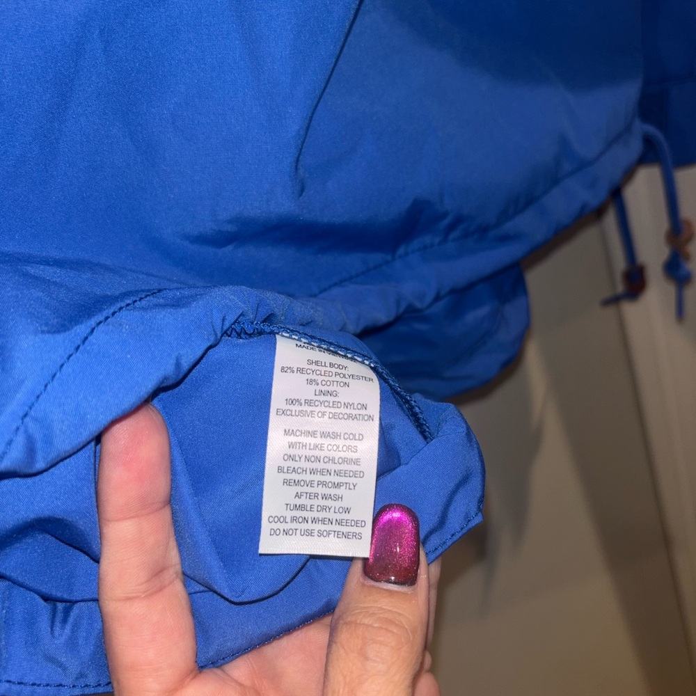 Alpine Design Men’s Blue Anorak Jacket NWT | Water Repellent | Size M - Picture 8 of 8